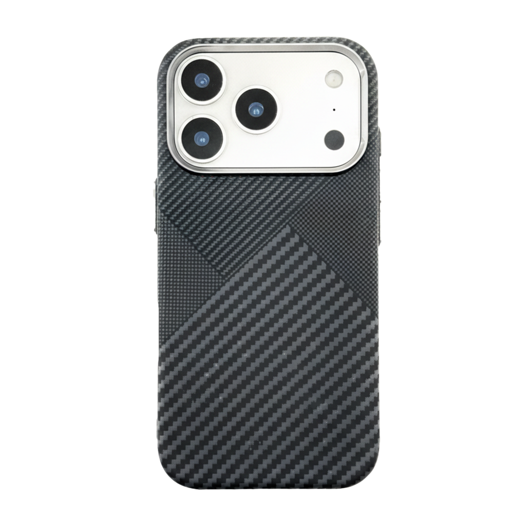 Carbon Fiber Geometric Phone Case